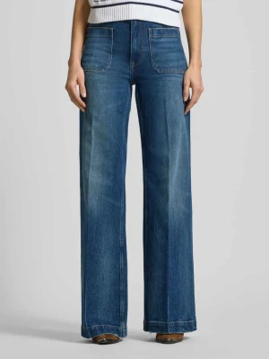 Jeansy z szerokimi nogawkami i wpuszczanymi kieszeniami Polo Ralph Lauren
