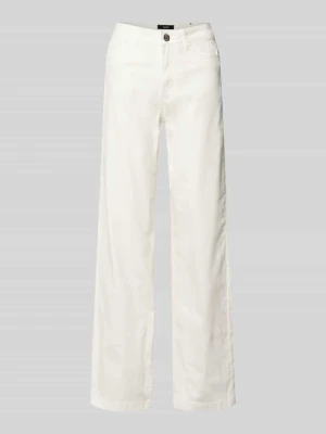 Jeansy z szerokimi nogawkami w 5 kieszeni