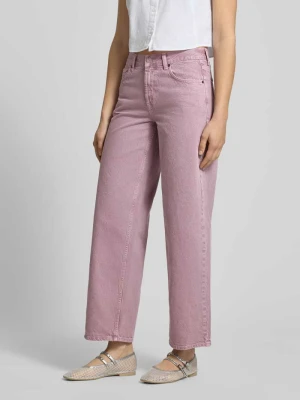 Jeansy z szerokimi nogawkami w 5 kieszeni model 'INCH' Topshop