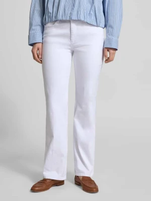 Jeansy z szerokimi nogawkami w 5 kieszeni model 'Laura' MAC