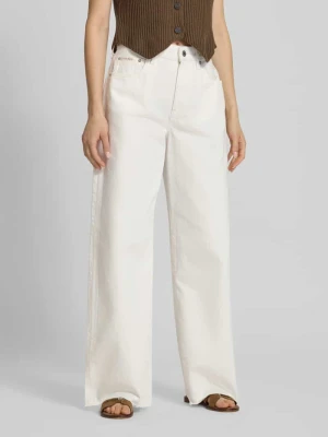 Jeansy z szerokimi nogawkami z czystej bawełny Calvin Klein Jeans