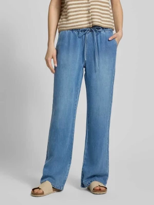 Jeansy z szerokimi nogawkami z lyocellu model 'GRETA' Only