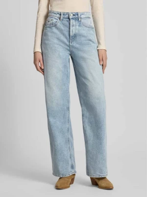 Jeansy z szerokimi nogawkami z mieszanka bawełny Tommy Jeans