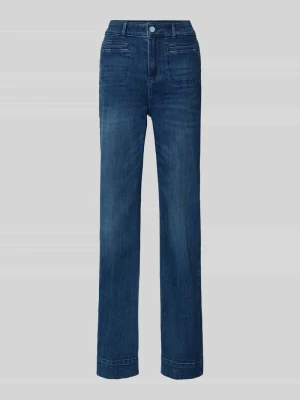 Jeansy z szerokimi nogawkami z wpuszczanymi kieszeniami Christian Berg Woman