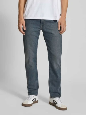 Jeansy o kroju regular fit z wpuszczanymi kieszeniami model ‘502® TAPER’ Levi's®