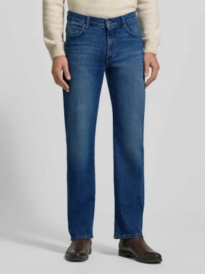 Jeansy z szeroką nogawką i wpuszczanymi kieszeniami model ‘Clint’ BRAX