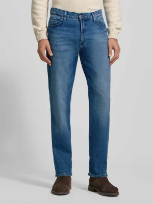 Jeansy z szeroką nogawką i wpuszczanymi kieszeniami model ‘Clint’ BRAX