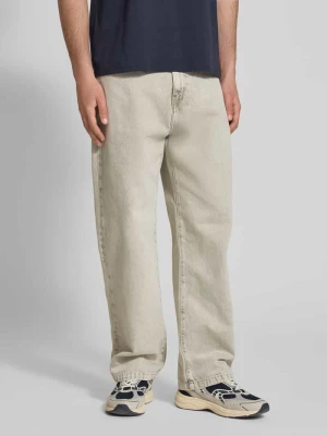 jeansy z wpuszczanymi kieszeniami model 'Landon' Carhartt WIP Zielony
