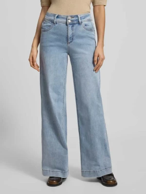 Jeansy z wpuszczanymi kieszeniami model 'Lopez' FREE/QUENT