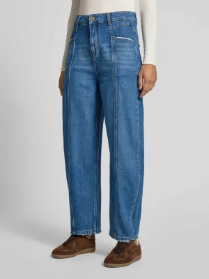 Jeansy z wpuszczanymi kieszeniami model ‘LUZENBERG’ Goldgarn