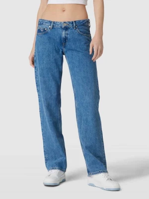 Jeansy z wyhaftowanym logo model ‘SOPHIE’ Tommy Jeans
