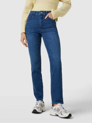 Jeansy z wysokim stanem i 5 kieszeniami model ‘AUDREY1’ Rosner