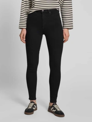 Jeansy z wysokim stanem o kroju skinny fit z dodatkiem streczu model ‘Ingaa’ ARMEDANGELS