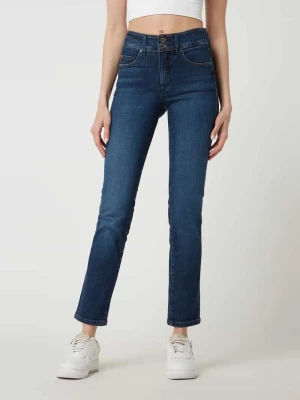 Jeansy z wysokim stanem o kroju slim fit z dodatkiem streczu SALSA Jeans