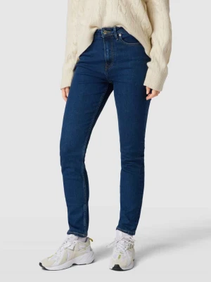 Jeansy z wysokim stanem o kroju slim fit z dodatkiem streczu Tommy Hilfiger