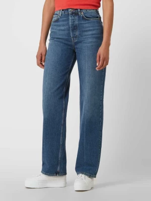 Jeansy z wysokim stanem o kroju straight fit z bawełny ekologicznej model ‘The Ripple’ Scotch & Soda