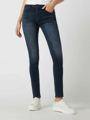 Jeansy z wysokim stanem o kroju super slim fit z dodatkiem streczu model ‘Celia’ Garcia