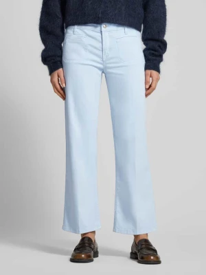 Jeansy ze skróconą nogawką z kantami i wpuszczanymi kieszeniami CAMBIO