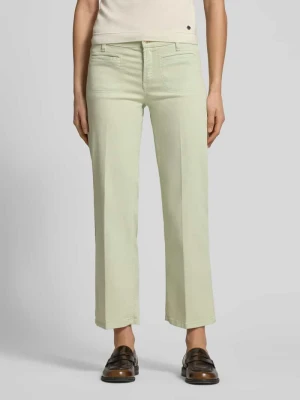 Jeansy ze skróconą nogawką z kantami i wpuszczanymi kieszeniami CAMBIO