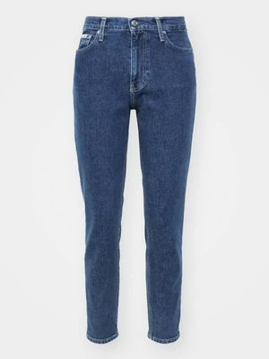 Jeansy Zwężane Calvin Klein Jeans ciemnoniebieski