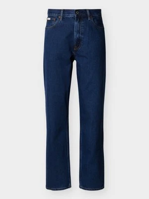 Jeansy Zwężane Calvin Klein Jeans niebieski denim