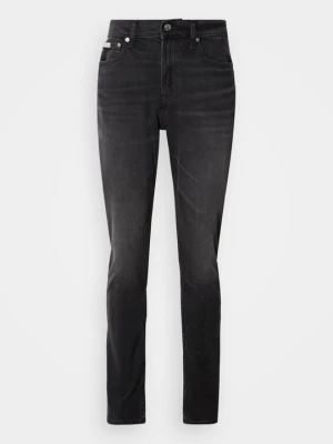 Jeansy Zwężane Calvin Klein Jeans czarny