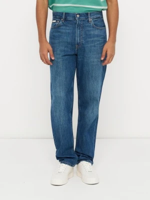 Jeansy Zwężane Calvin Klein Jeans zielony