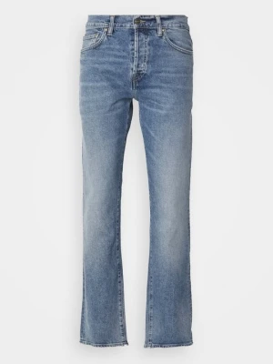 Jeansy Zwężane Carhartt WIP denim wybielany