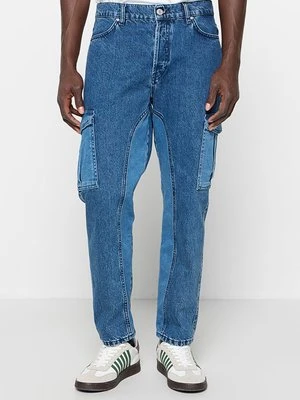 Jeansy Zwężane Desigual niebieski denim