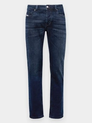 Jeansy Zwężane Diesel niebieski denim