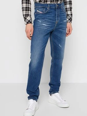 Jeansy Zwężane Diesel niebieski denim