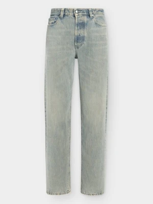 Jeansy Zwężane Diesel niebieski denim