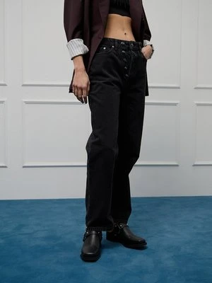 Jeansy Zwężane Ganni