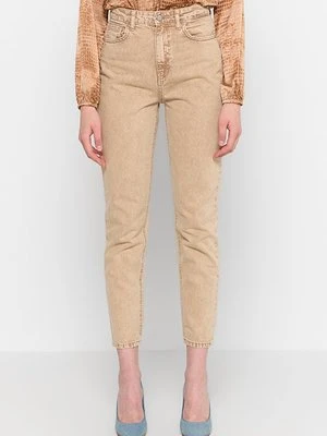 Jeansy Zwężane Guess taupe
