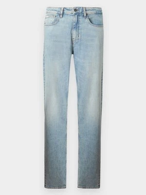 Jeansy Zwężane Guess jasnoniebieski denim