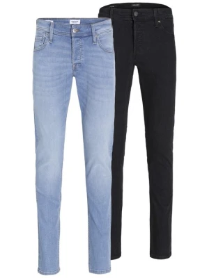 Jeansy Zwężane Jack&Jones niebieski denim