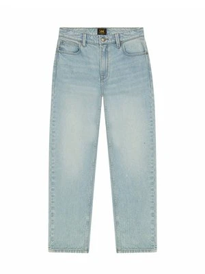 Jeansy Straight Leg Lee jasnoniebieski denim