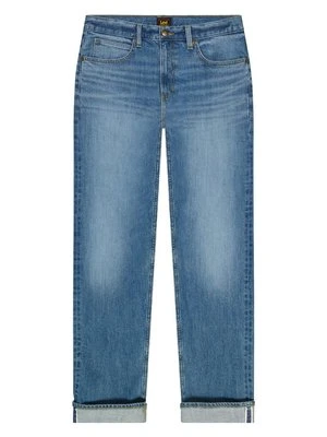 Jeansy Straight Leg Lee niebieski denim