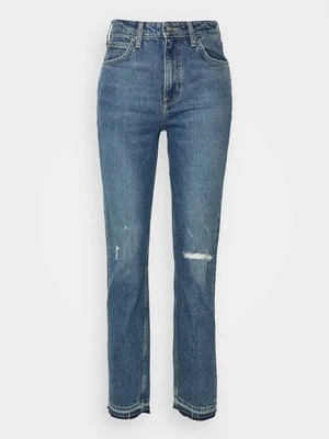 Jeansy Zwężane Lee niebieski denim