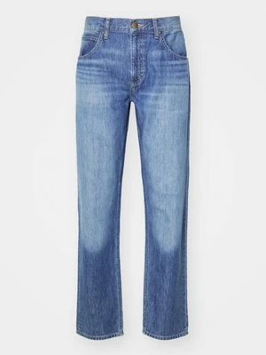 Jeansy Zwężane Lee niebieski denim