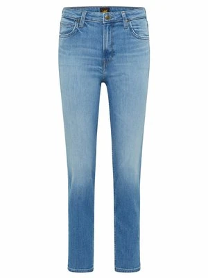 Jeansy Zwężane Lee niebieski denim