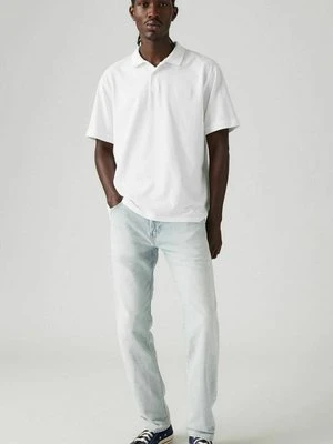 Jeansy Zwężane Levi's jasnoniebieski denim