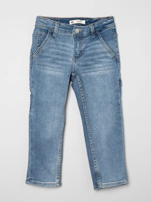 Jeansy Zwężane Levi's niebieski