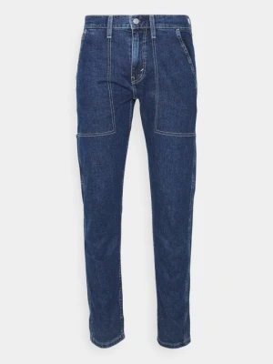 Jeansy Zwężane Levi's niebieski denim