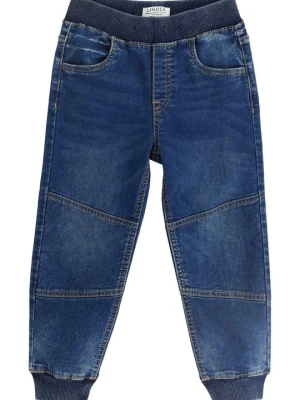Jeansy Zwężane Lindex niebieski denim
