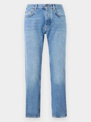 Jeansy Zwężane Off White niebieski denim