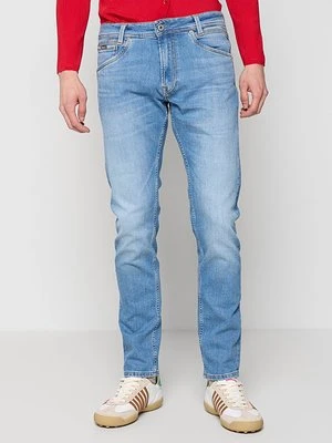 Jeansy Zwężane Pepe Jeans niebieski