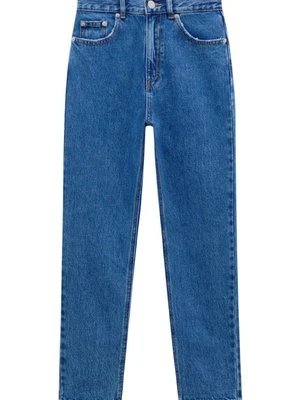 Jeansy Zwężane PULL&BEAR ciemnoniebieski