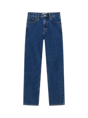 Jeansy Zwężane PULL&BEAR ciemnoniebieski