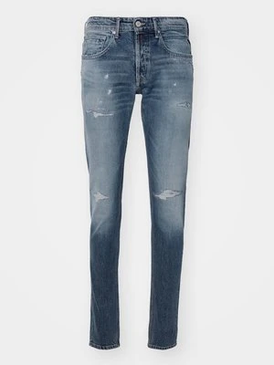 Jeansy Zwężane Replay niebieski denim